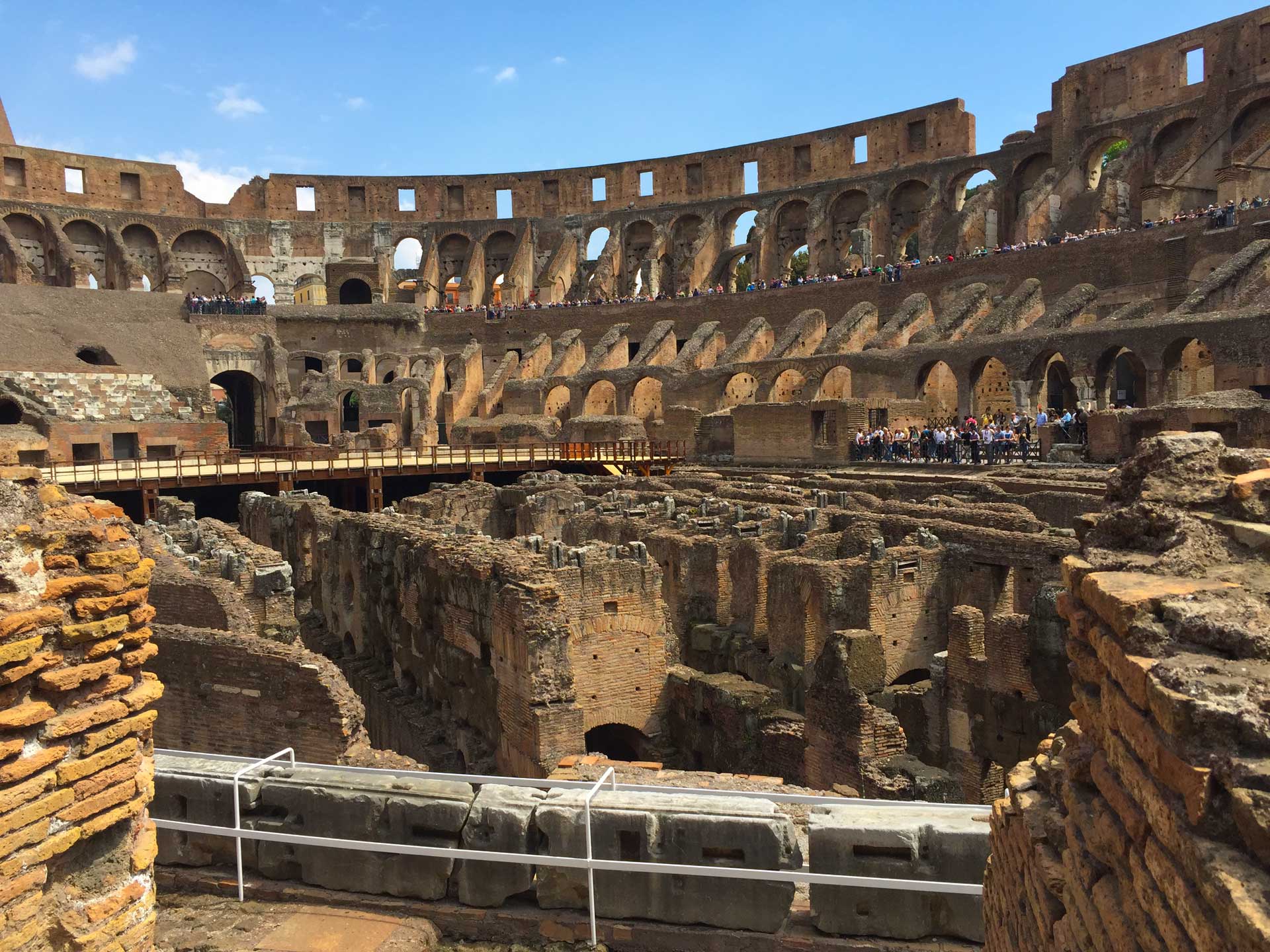 Historiska Colosseum under Konferensresa Rom Italien